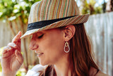 Sterling Silver Teardrop Earrings
