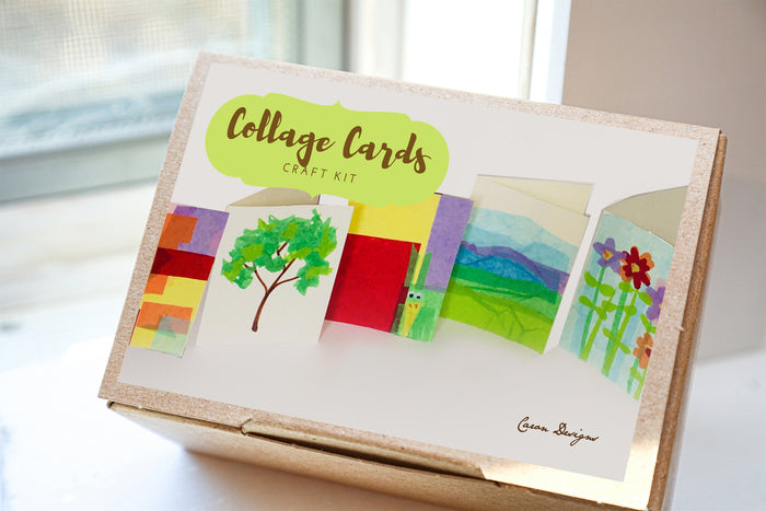 DIY Collage Greeting Card Kit