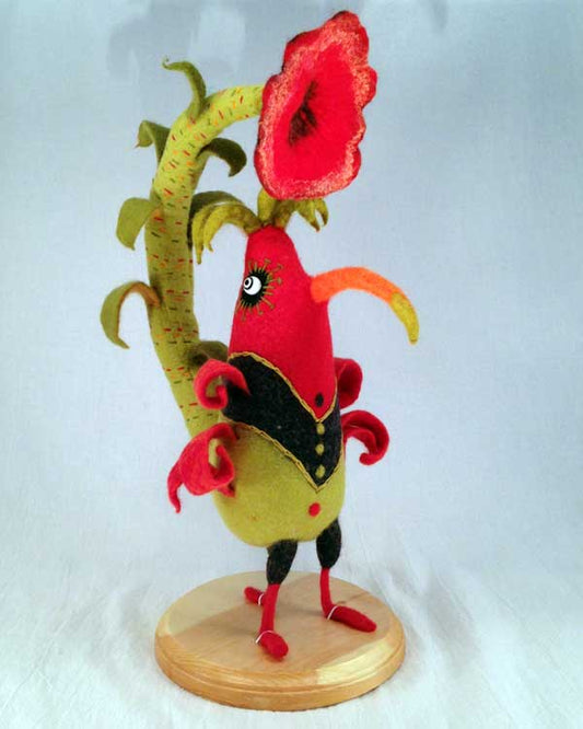 One of Bonny Hall Felted Bird Creations