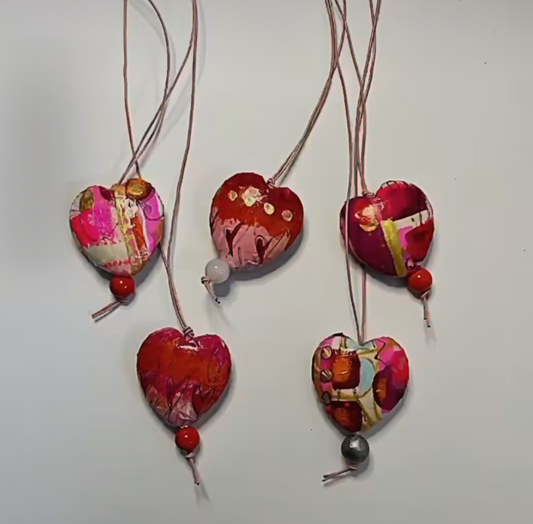 The Inspiration Behind My Painted Heart Pendant Kit