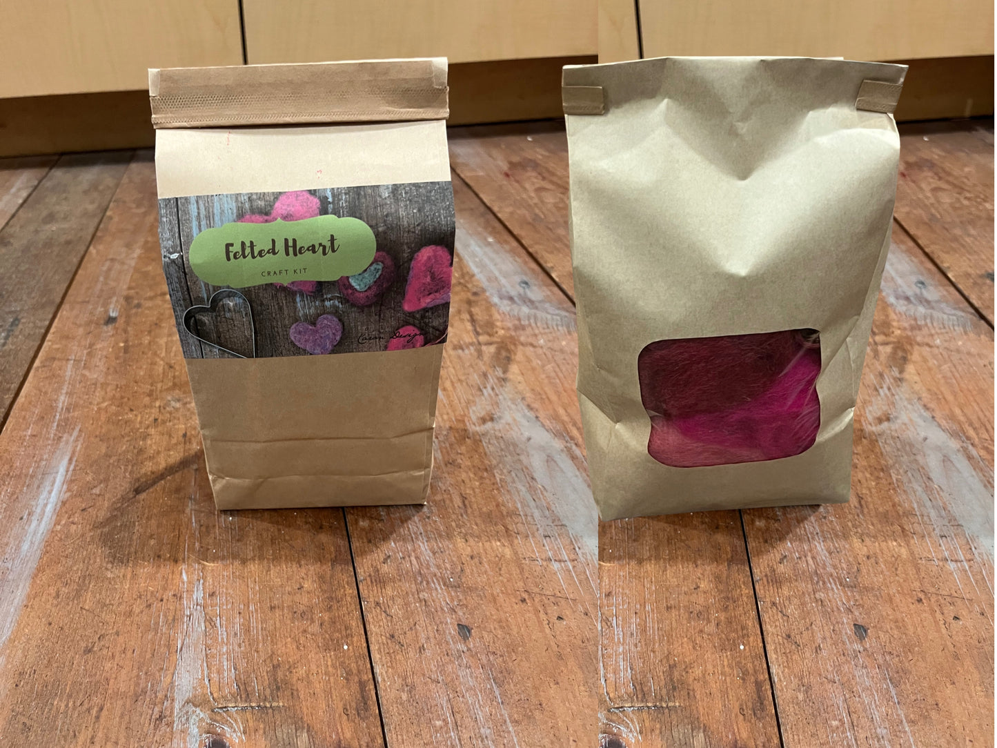 Felted Heart Craft Kit