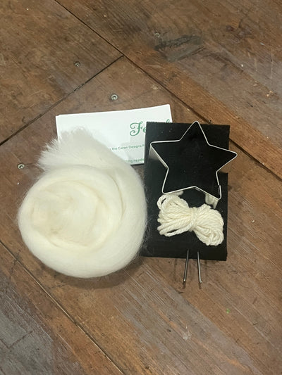 Felted Star Garland Craft Kit