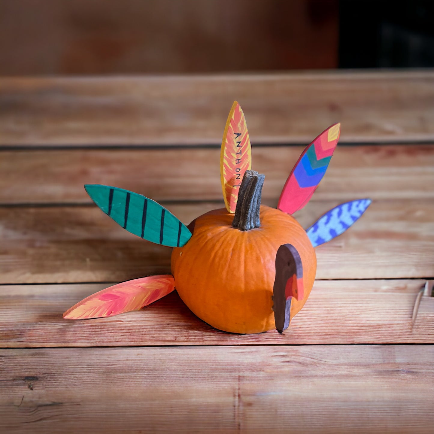 DIY Thanksgiving Turkey Craft Ki