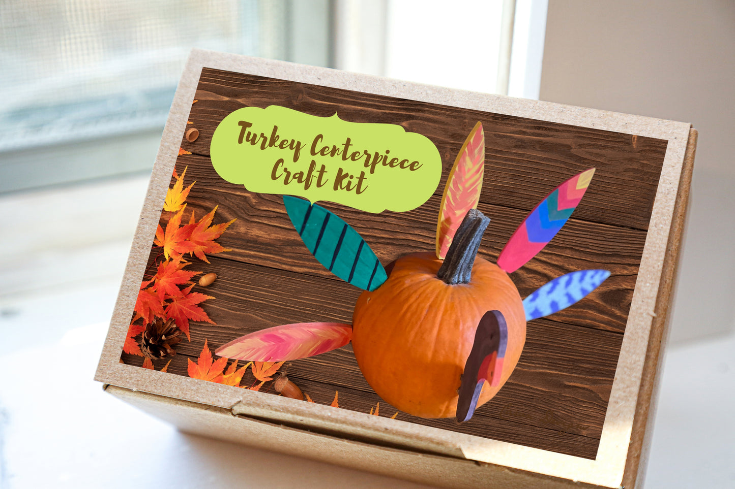 DIY Thanksgiving Turkey Craft Ki