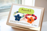 Yarn Wrap Flower Bracelet Kit