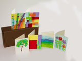 Tissue Collage Art Card Craft Kit