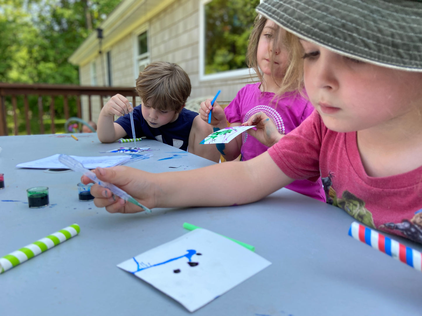 Air Blast Painting Kit | Fun and Creative Blow Painting Activity for All Ages