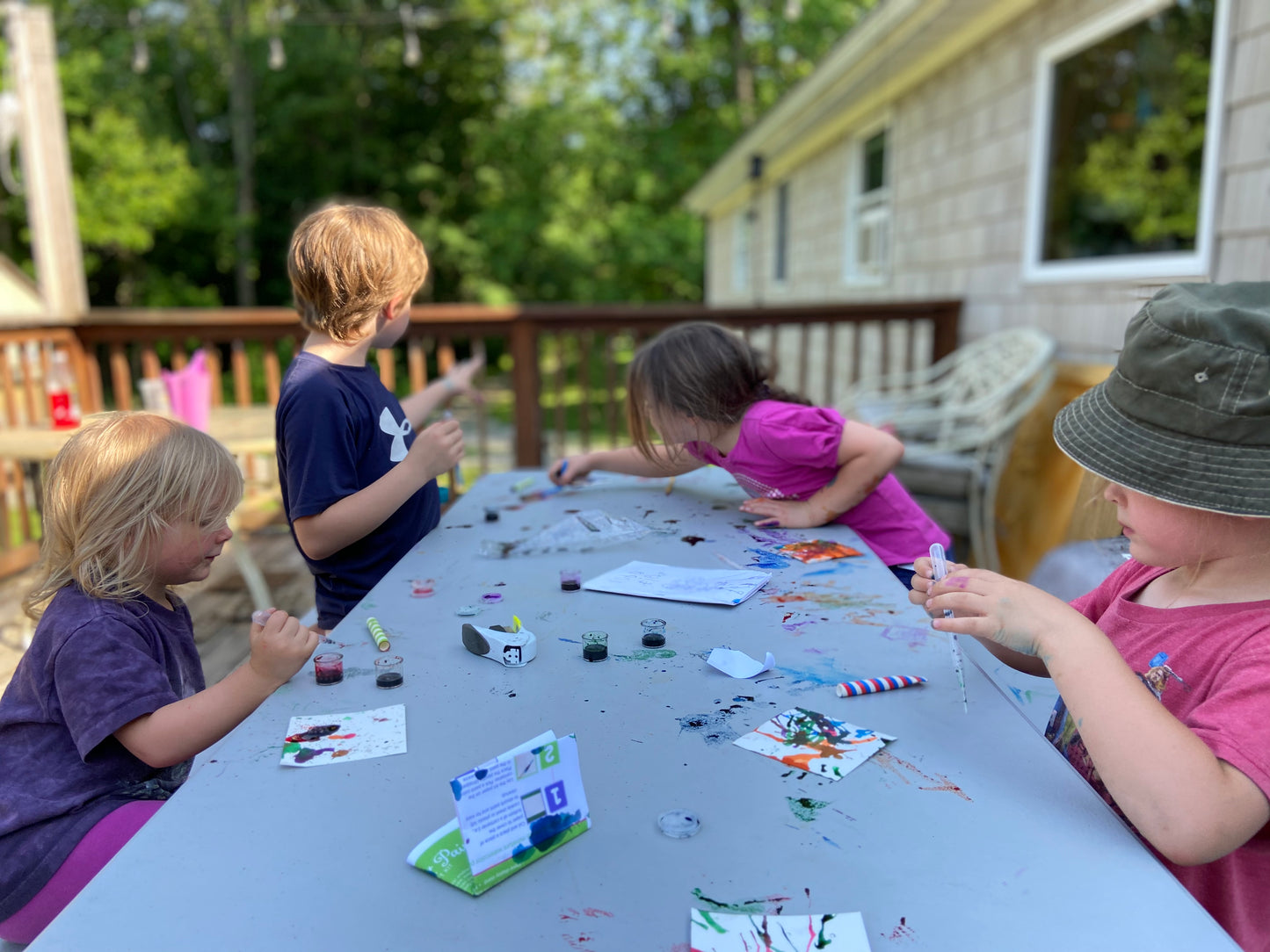 Air Blast Painting Kit | Fun and Creative Blow Painting Activity for All Ages