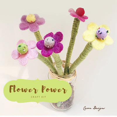 DIY Flower Yarn Craft Kit