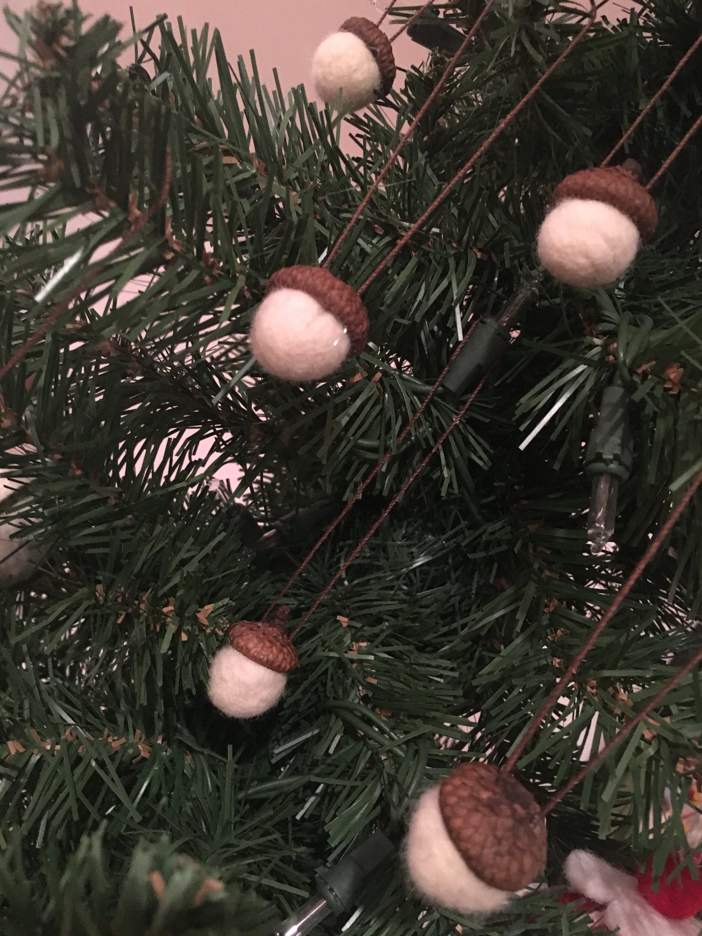 Wet Felting Acorns Craft Kit
