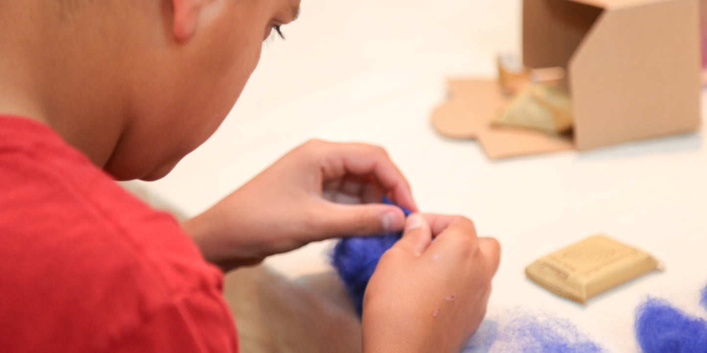 DIY Felted Soap Craft Kit