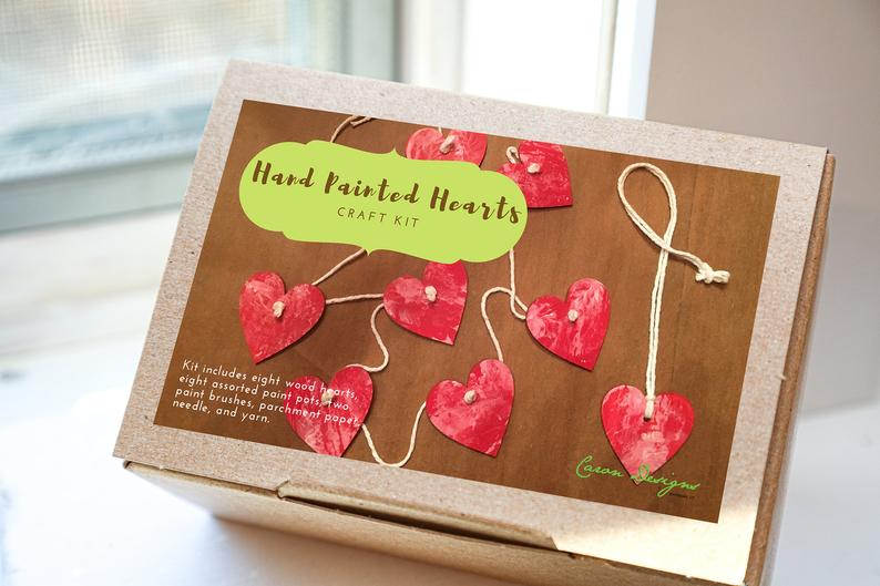 DIY Heart Garland Craft Kit