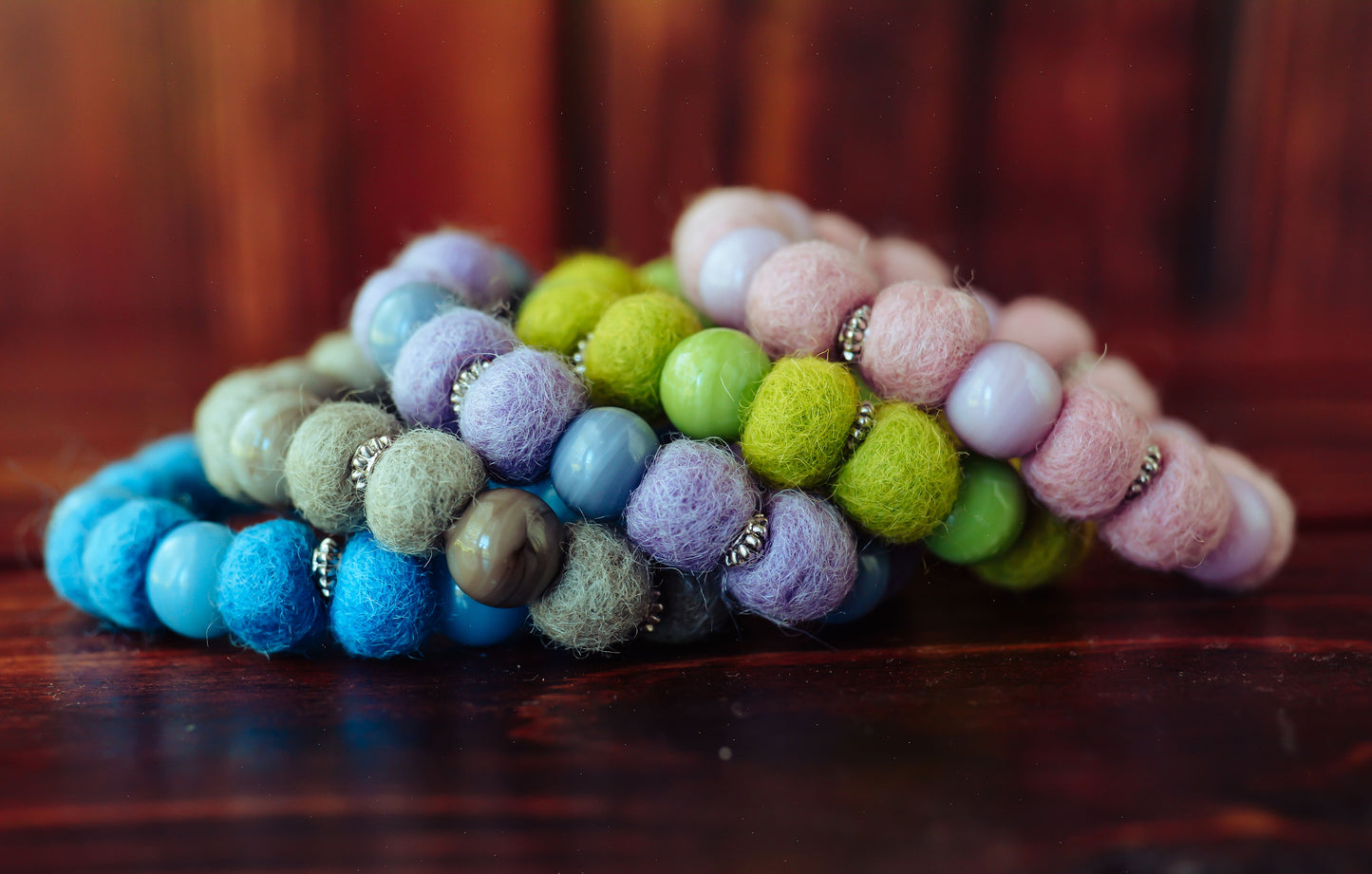 Felted Bracelet