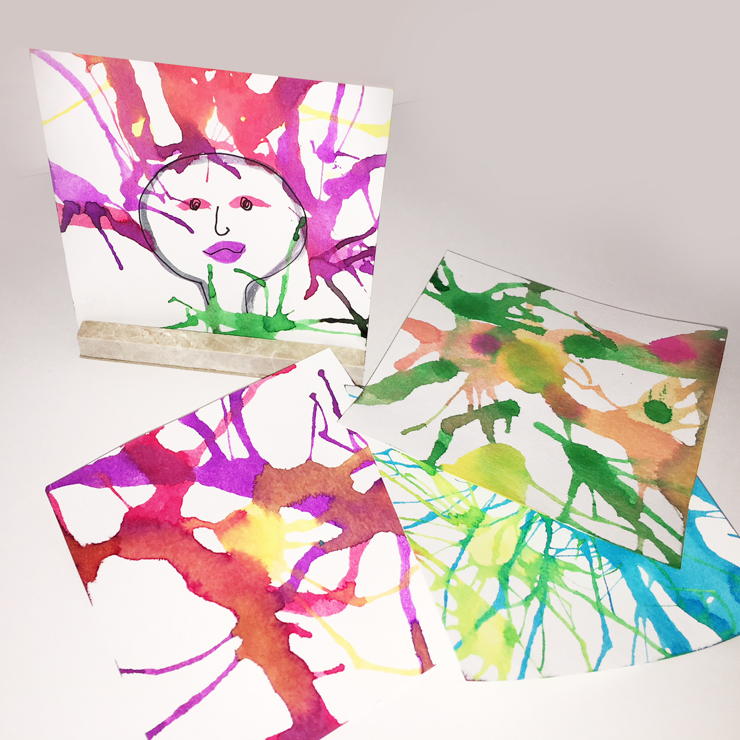 Air Blast Painting Kit | Fun and Creative Blow Painting Activity for All Ages