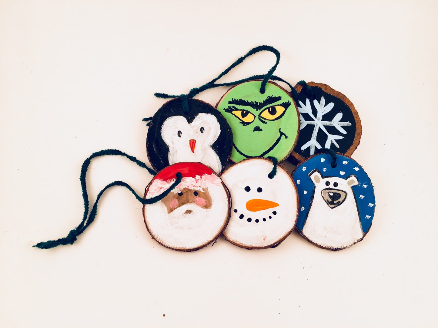 Holiday Ornament Painting Kit | DIY Christmas Craft Kit for Kids and Adults