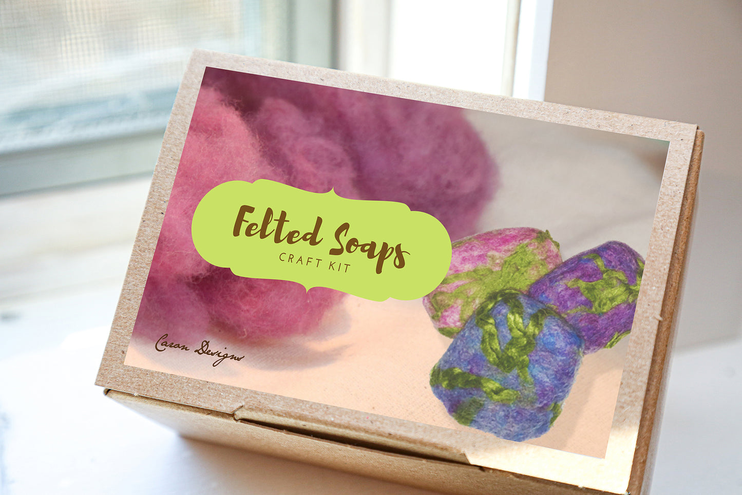 DIY Felted Soap Craft Kit