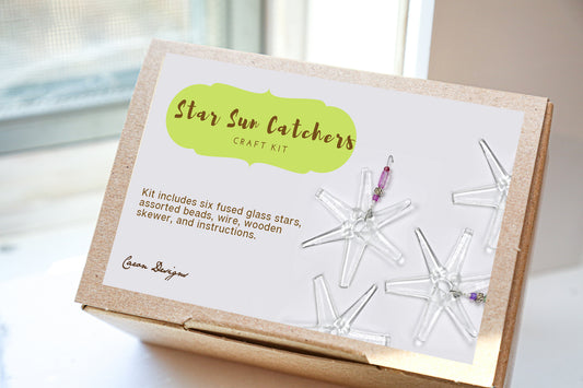 Glass Star Ornament DIY Craft Kit