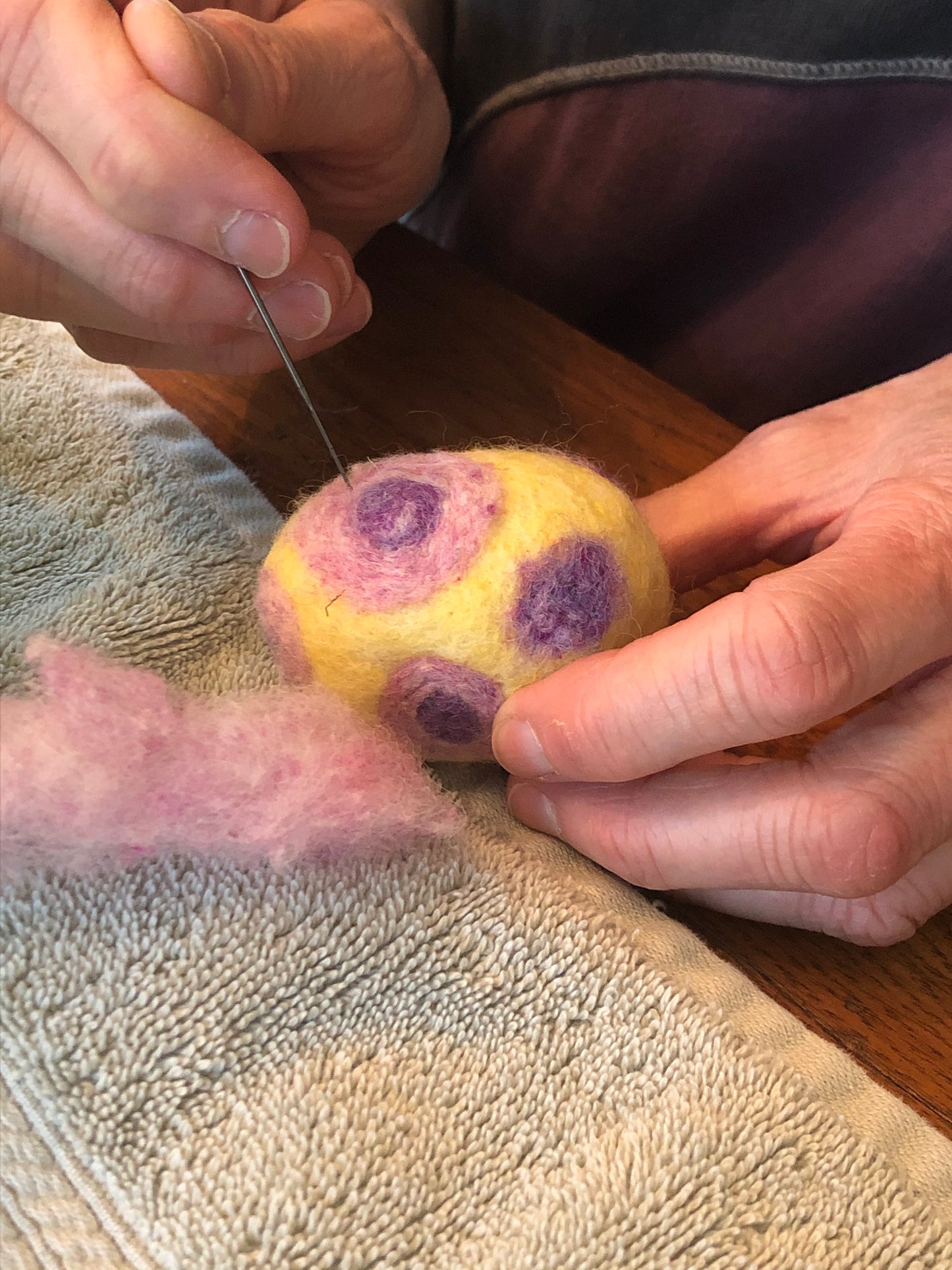 Felted Easter Eggs Craft Kit