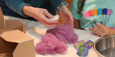 DIY Wool Felting Soap Craft Kit