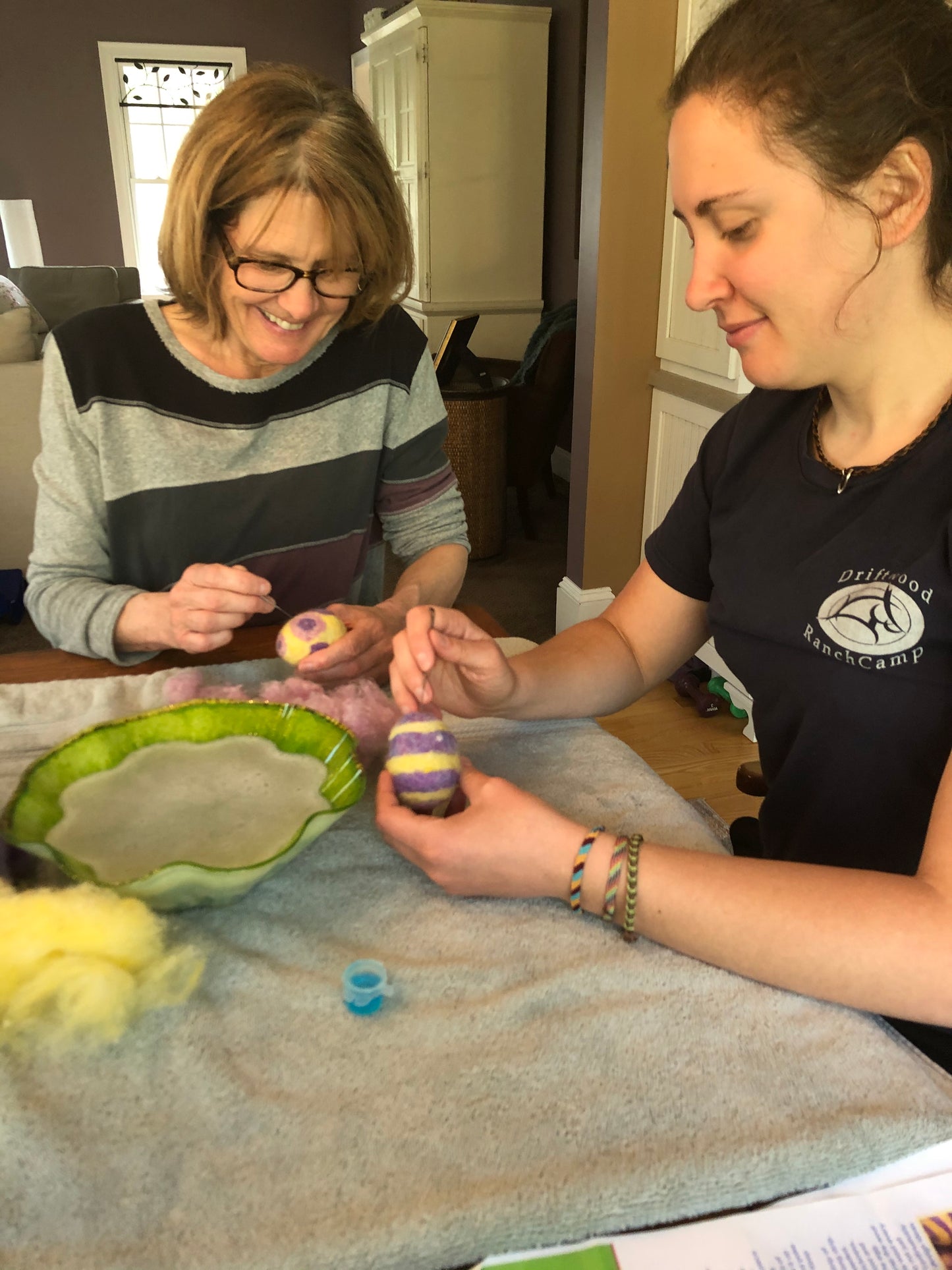 Felted Easter Eggs Craft Kit